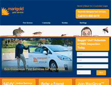 Tablet Screenshot of marigoldpestnashville.com